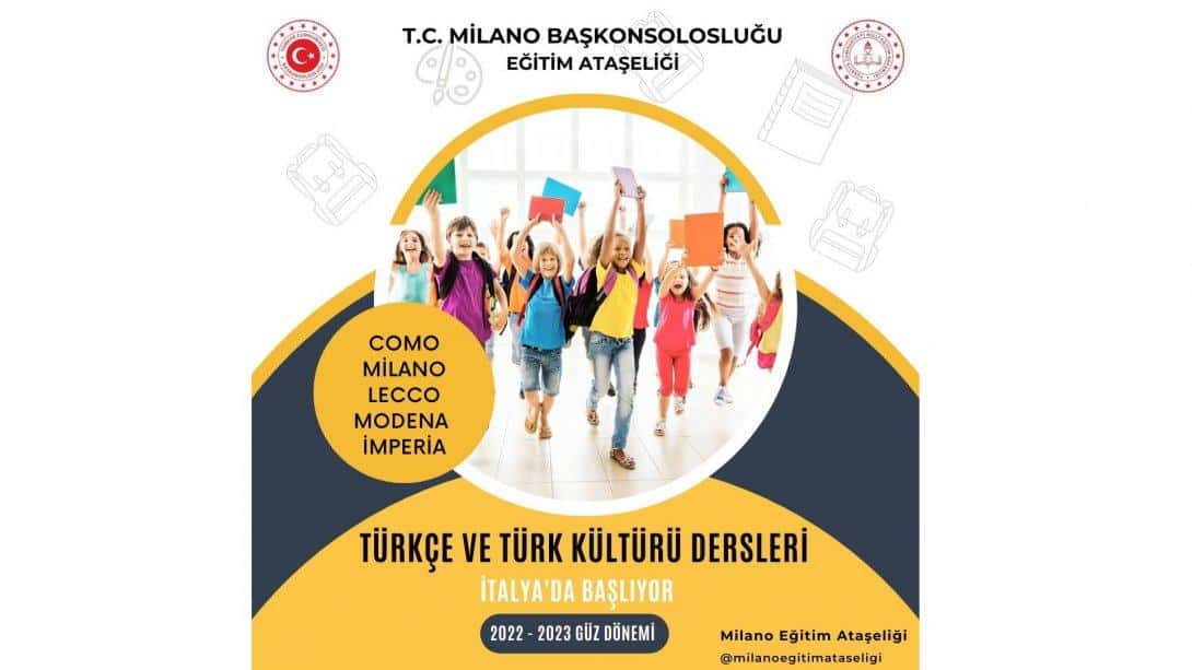 Türkçe ve Türk Kültürü Derslerimiz Başlıyor