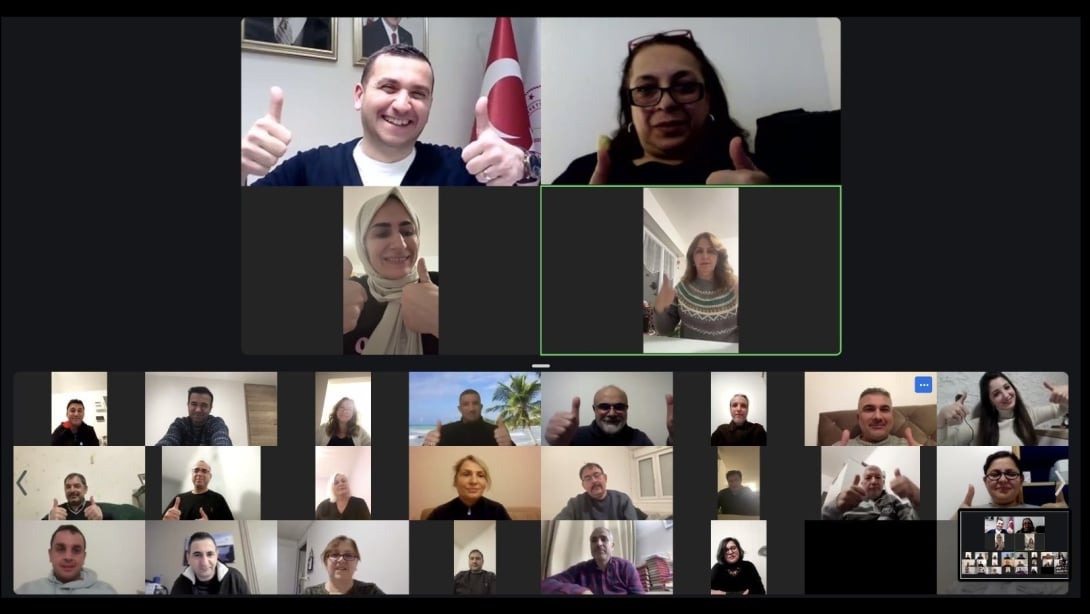 Eğitim Ataşemiz Prof. Dr. Tolga Erdoğan ve Lyon Eğitim Ataşeliği -